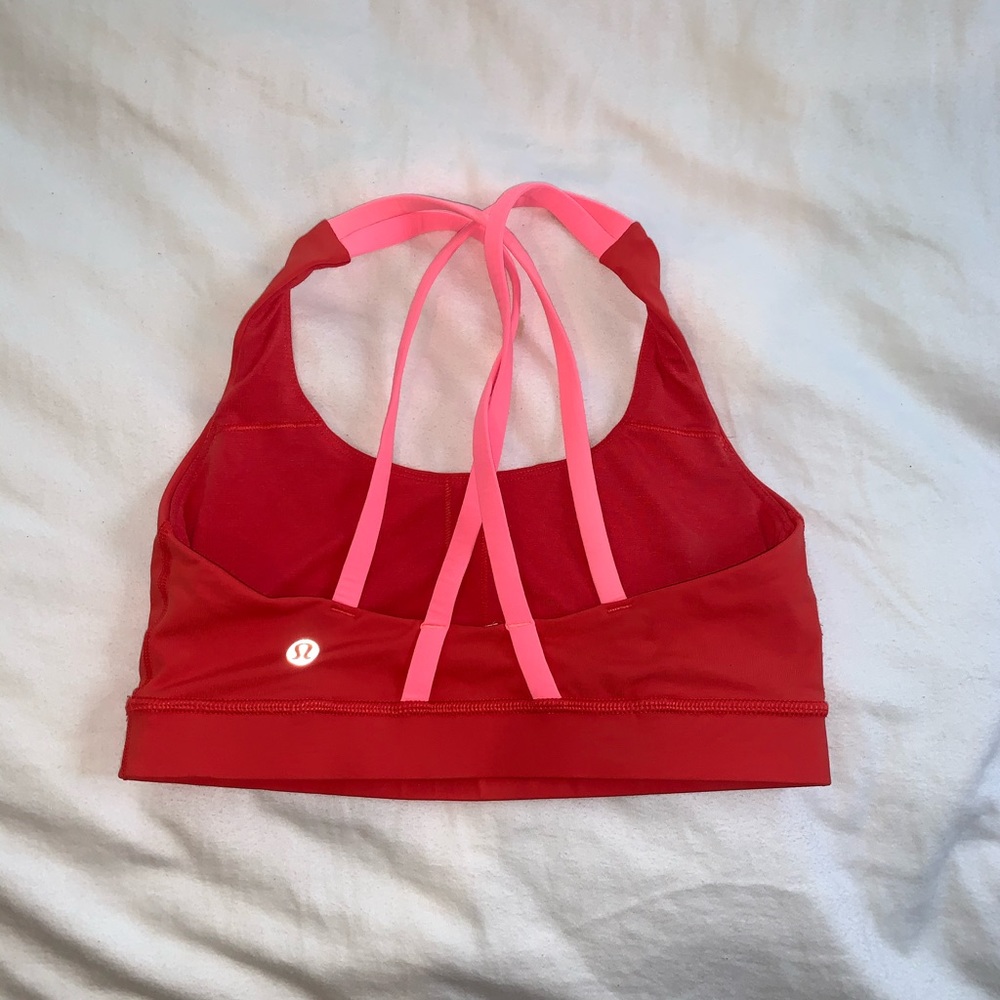 pink lululemon crisscross sports bra 4